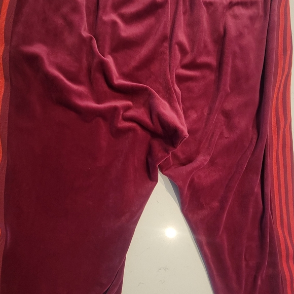 Ivy Park Chery Wood Velour V-Day Track Suite Jacket and Pant Set Gently used 2X - Picture 12 of 14
